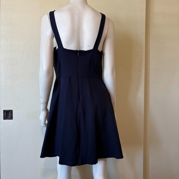 Lulu's Midnight Blue Sleeveless Mini Dress - Picture 4 of 5